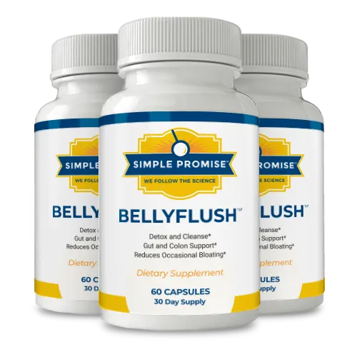 What is BellyFlush™ supplement – herbal digestive support formula with natural ingredients for gut health and regularity